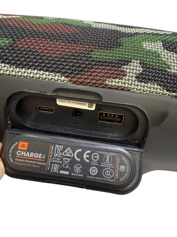 GŁOŚNIK BLUETOOTH JBL CHARGE 4 MORO
