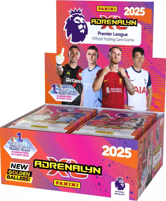 KARTY PREMIER LEAGUE 2025 SASZETKA DISPLAY 36 SZTUK
