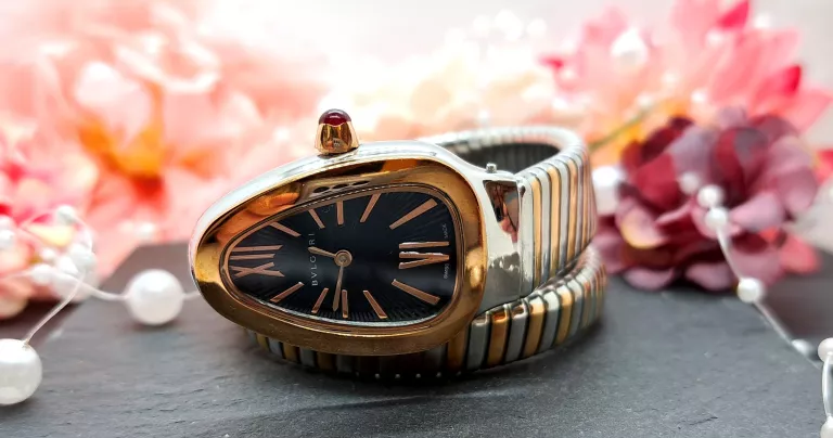 ZEGAREK BVLGARI SERPENTI TUBOGAS SREBNA