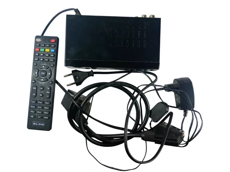 DEKODER TUNER DVB-T2 BLOW 4625FHD H.265 V2 KOMPLET