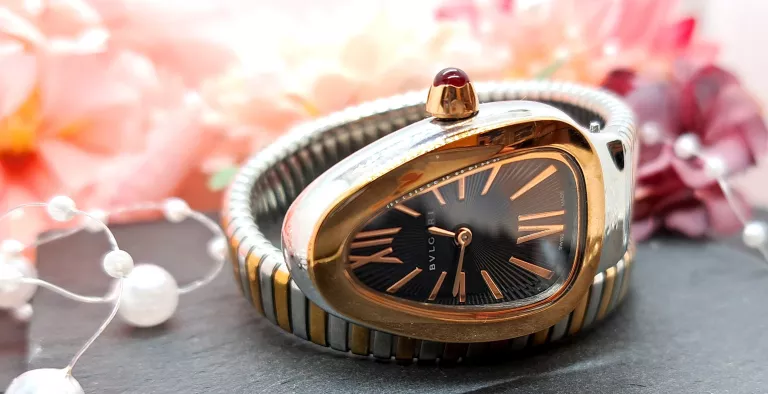 ZEGAREK BVLGARI SERPENTI TUBOGAS SREBNA