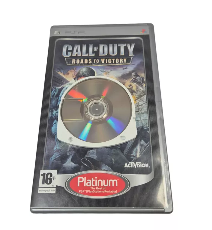 GRA CALL OF DUTY ROADS TO VICTORY PSP