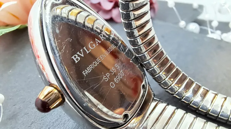 ZEGAREK BVLGARI SERPENTI TUBOGAS SREBNA