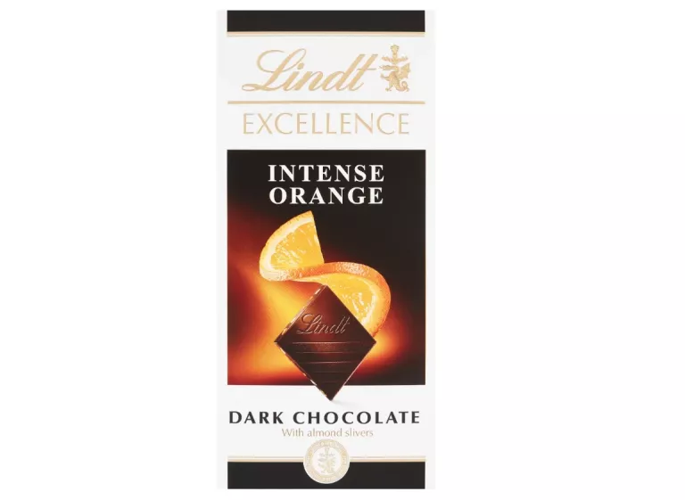 LINDT EXCELLENCE CZEKOLADA GORZKA POMARAŃCZ ORANGE INTENSE 100G