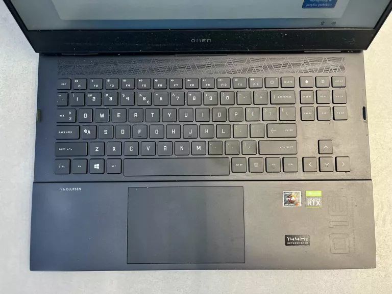 LAPTOP HP OMEN 16-C0220NW/16GB/512GB