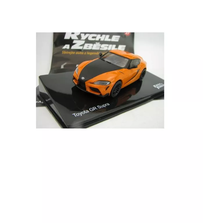 TOYOTA SUPRA MARK IV SZYBCY I WŚCIEKLI 1:43 DEAGOSTINI
