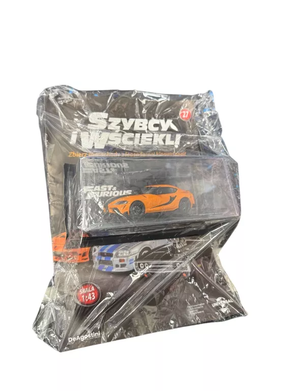 TOYOTA SUPRA MARK IV SZYBCY I WŚCIEKLI 1:43 DEAGOSTINI