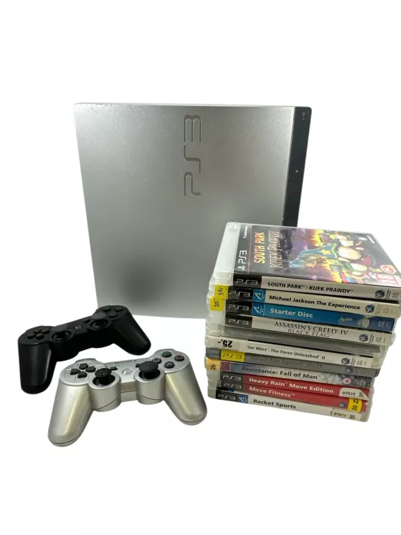 konsola-ps3-slim-srebrna-320gb-2-pady-gry-pilsudskiego-93-sj-stargard-jurmat-bis