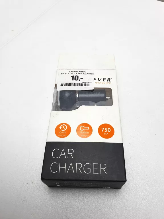 ŁADOWARKA SAMOCHODOWA MICROUSB TYP B FOREVER FOREVER 2,5M 750MH