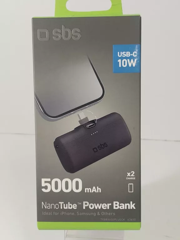 POWERBANK SBS TEBB5000PLUGCK 5000 MAH 12W