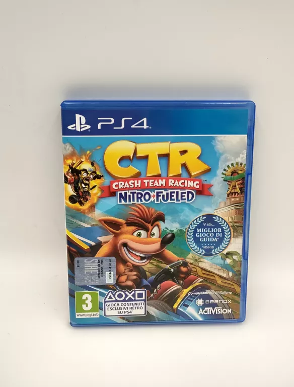 CTR CRASH TEAM RACING NITRO FUELED PS4