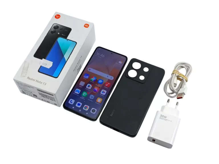 SMARTFON XIAOMI REDMI NOTE 13 6 GB / 128 GB 4G (LTE) CZARNY