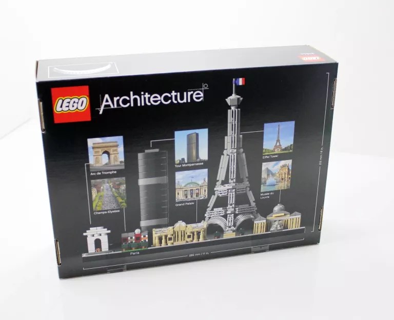 LEGO ARCHITECTURE 21044 PARYŻ LUWR WIEŻA EIFFLA GRAND PALAIS