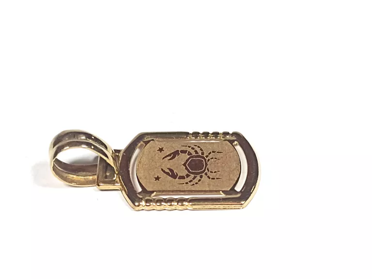 ZŁOTY WISIOREK RAK 333 - 1,05G