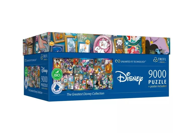 PUZZLE TREFL 9000 81020 DISNEY 1500 EL. 6 UKŁADANEK