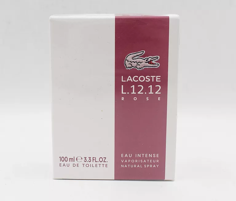 LACOSTE L.12.12 ROSE EAU INTENSE 100 ML WODA TOALETOWA