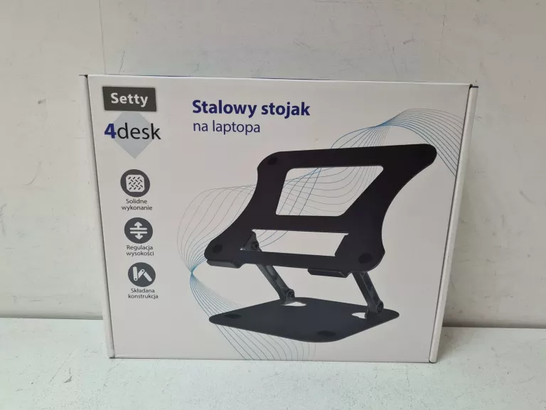 SETTY STALOWY STOJAK NA LAPTOPA