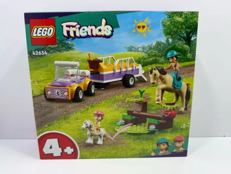 LEGO FRIENDS 42634 PRZYCZEPKA DLA KONIA I KUCYKA