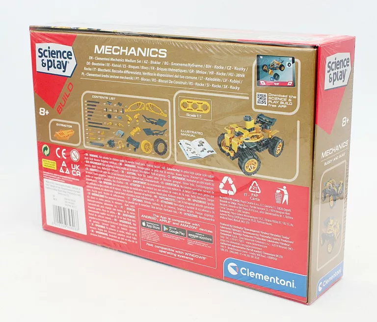 CLEMENTONI LABORATORIUM MECHANIKI - ŁAZIK I QUAD-BUGGY AND QUAD