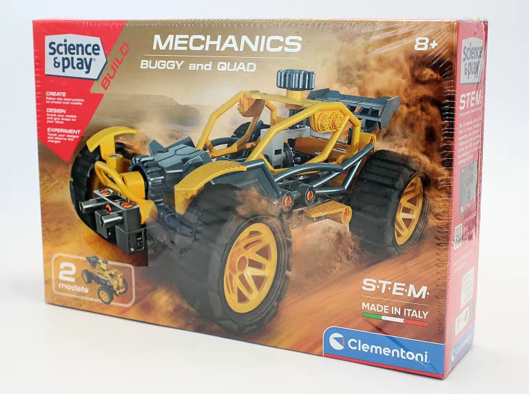 CLEMENTONI LABORATORIUM MECHANIKI - ŁAZIK I QUAD-BUGGY AND QUAD