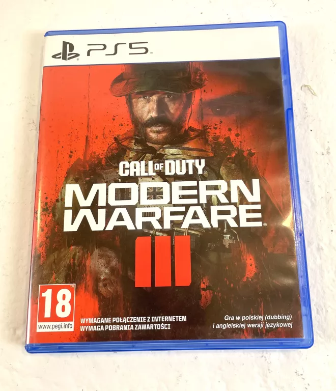 GRA PS5 CALL OF  DUTY MODERN WARFARE III