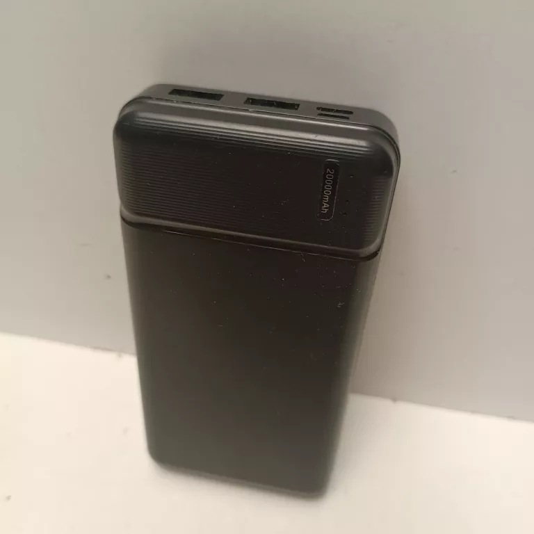 POWERBANK 20000MAH CZARNY