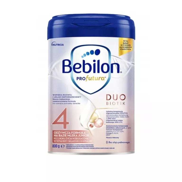 MLEKO BEBILON PROFUTURA DUOBIOTIK 4, PO 2. ROKU ŻYCIA 800 G