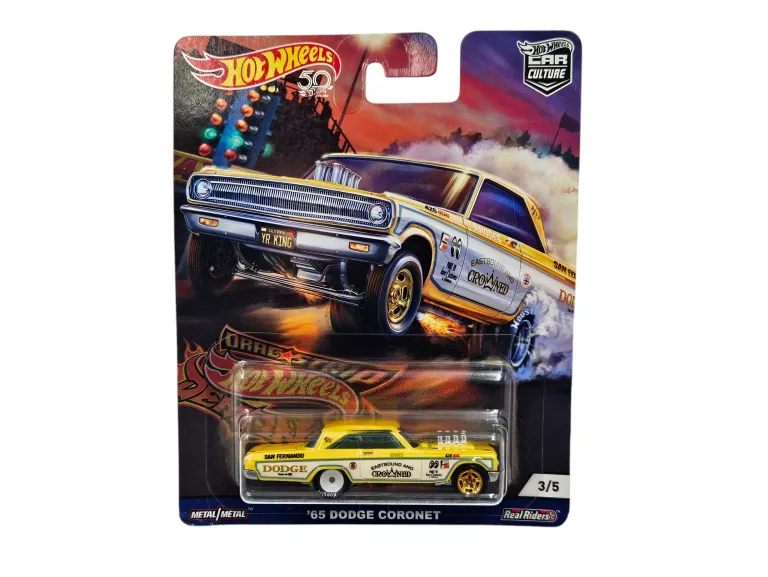 HOT WHEELS 65 DODGE CORONET VEHICLE 1:64 CAR CULTURE