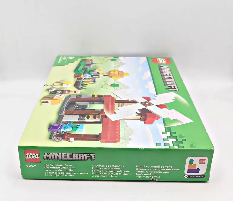 LEGO MINECRAFT 21262 FARMA Z WIATRAKIEM