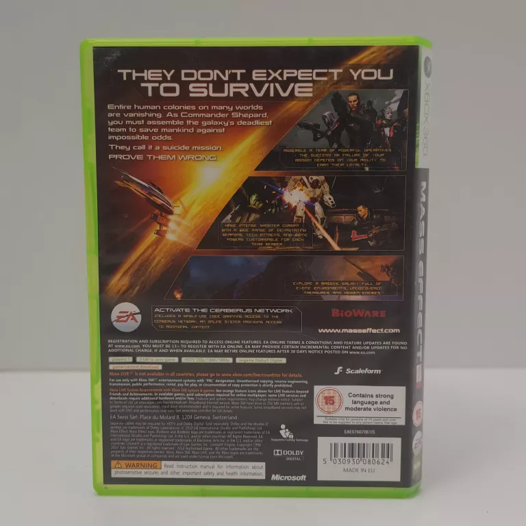 MASS EFFECT 2 XBOX 360