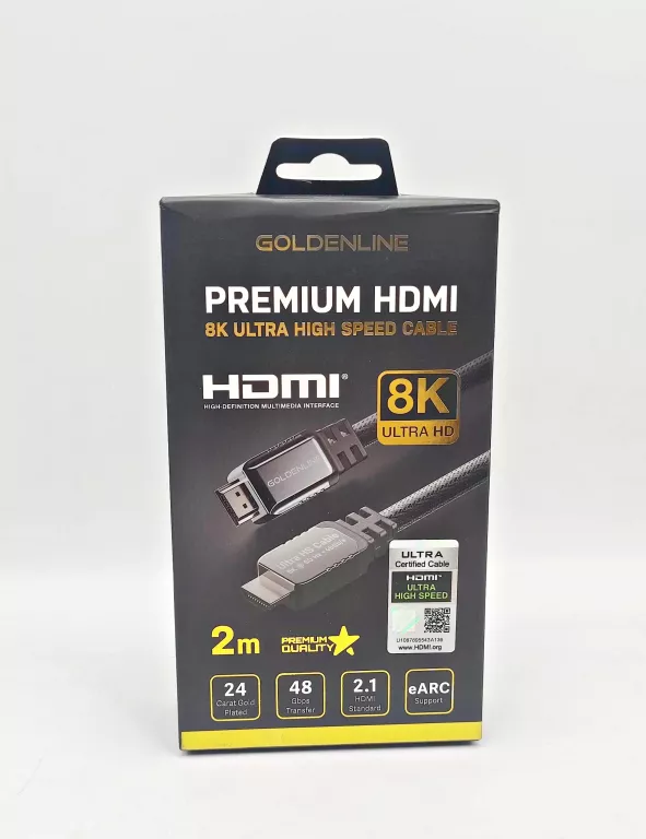 GOTZE&JENSEN GOLDEN LINE 2.1M HDMI ULTRA HIGH SPEED