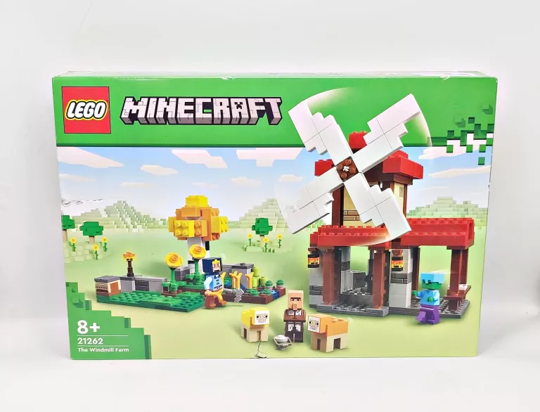 LEGO MINECRAFT 21262 FARMA Z WIATRAKIEM