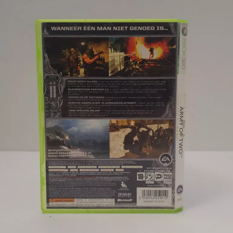 ARMY OF TWO XBOX 360