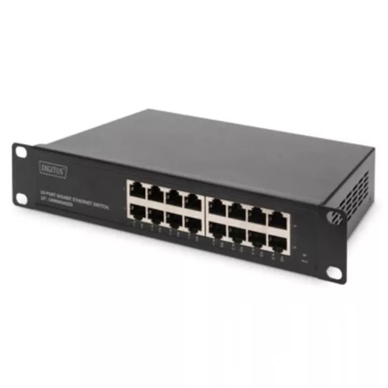 PRZEŁĄCZNIK SIECIOWY GIGABIT ETHERNET DIGITUS DN-80115 16 PORTÓW RJ45