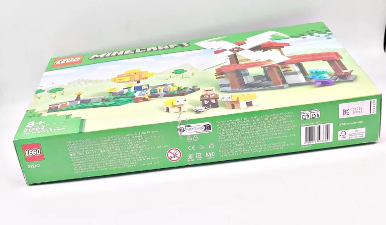 LEGO MINECRAFT 21262 FARMA Z WIATRAKIEM