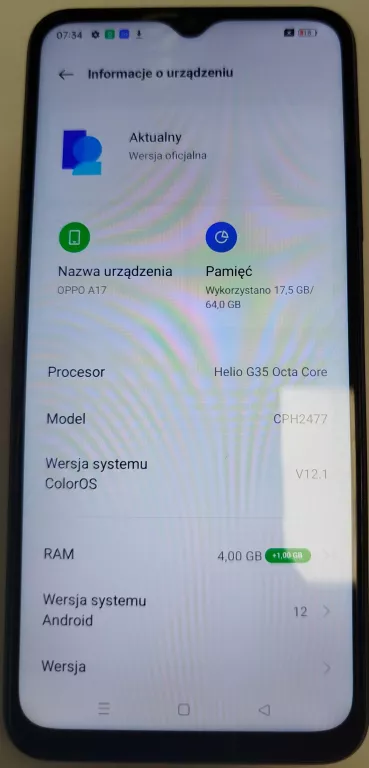 TELEFON OPPO A 17 6/64