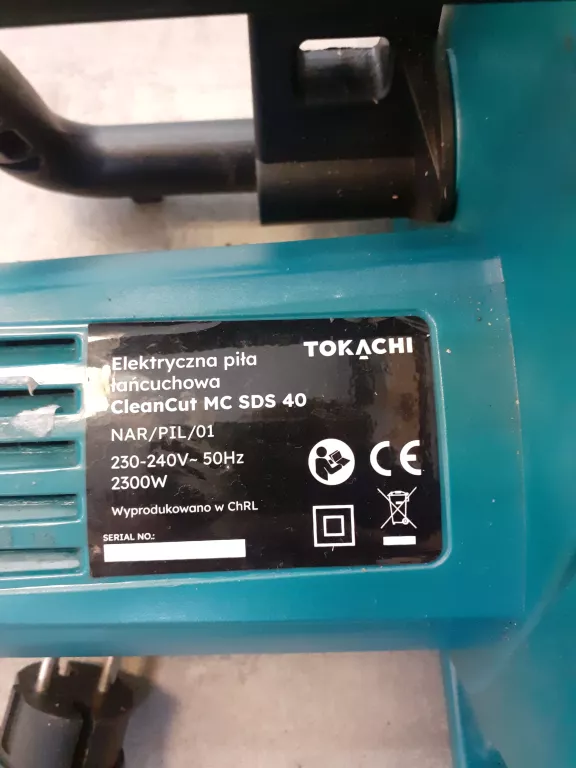 PIŁA ELEKTRYCZNA TOKACHI MC SDS 40 2300W