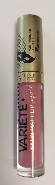 EVELINE VARIETE SATIN MATT LIP LIQUID 07 CANDY ROSE