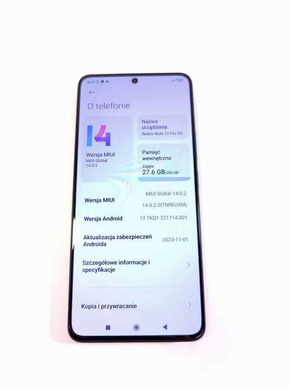 TELEFON REDMI NOTE 13 PRO KOMPLET