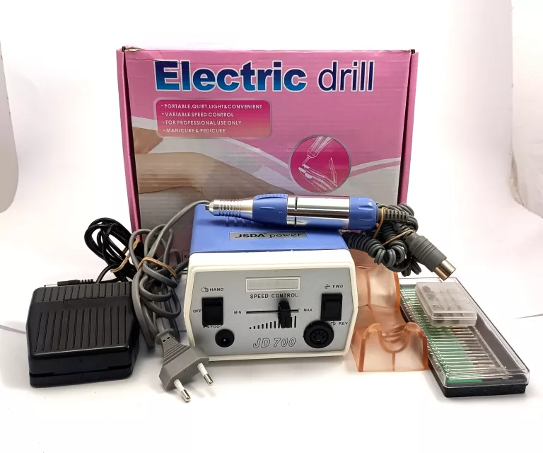 FREZARKA DO PAZNOKCI JSDA POWER ELECTRIC DRILL KOMPLET