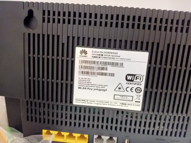 ROUTER HUAWEI 02311YQG NETIA KOMPLET PUDEŁKO