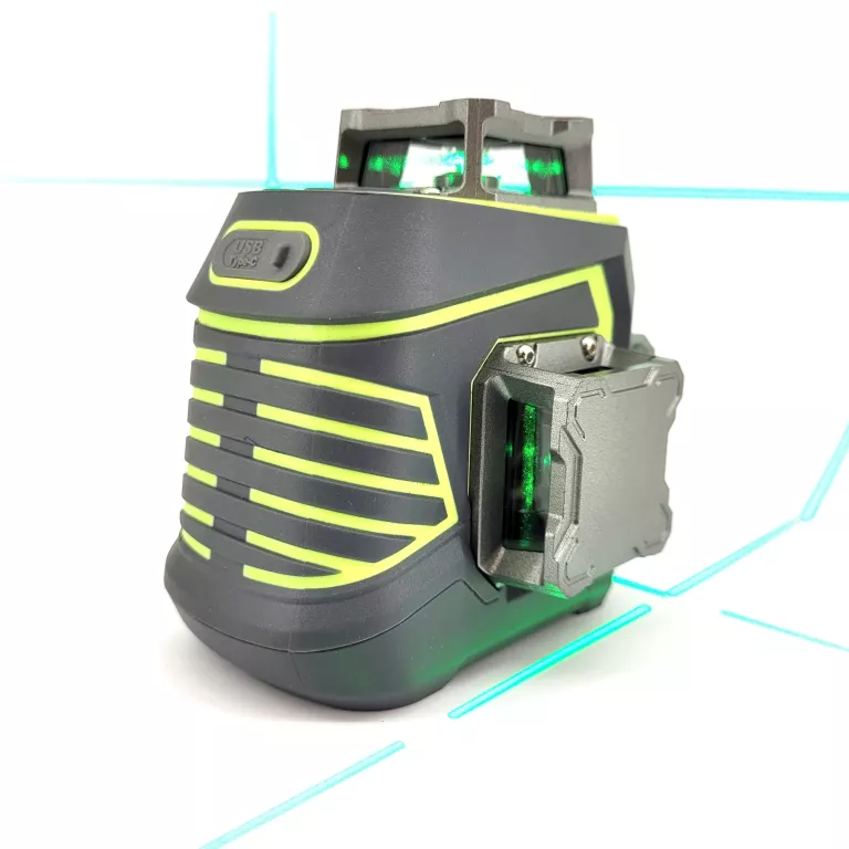 POZIOMICA LASEROWA LG-3D ZIELONY LASER ŁADOWANIE USB C