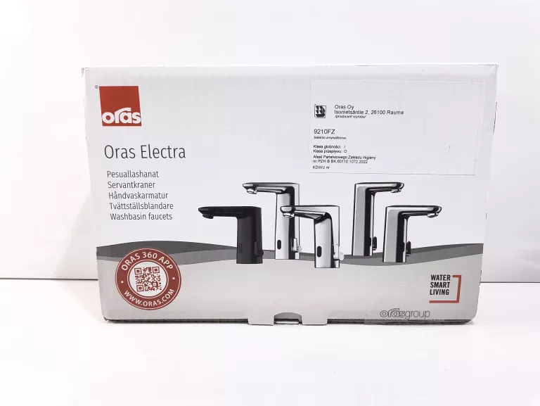 BATERIA UMYWALKOWA STOJĄCA ORAS ELECTRA SAFETY CHROM 9210FZ