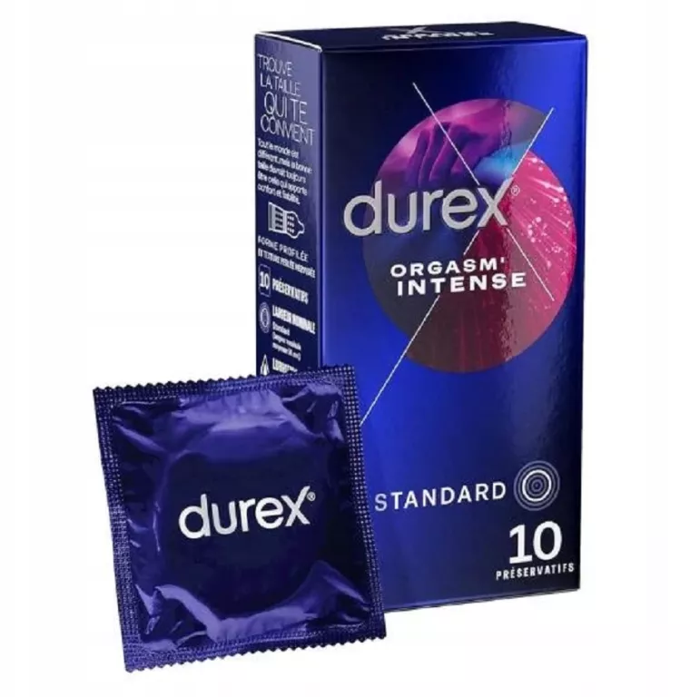 DUREX INTENSE PREZERWATYWY Z WYPUSTKAMI I PRĄŻKAMI 10SZT. 5900627068368