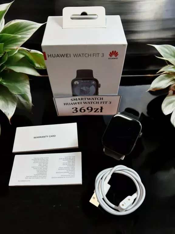 SMARTWATCH HUAWEI WATCH FIT 3 KOMPLET