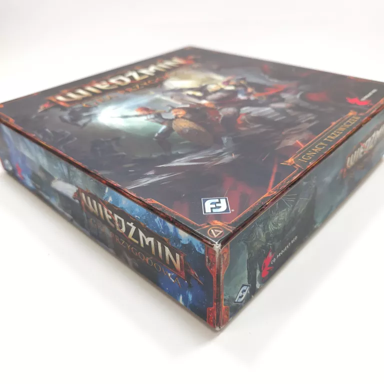 GRA PLANSZOWA PRZYGODOWA WIEDŹMIN IGNACY TRZEWICZEK * BARDZO DOBRY STAN *