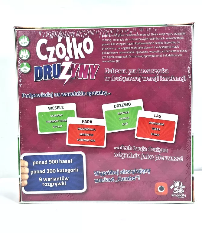 GRA CZÓŁKO DRUŻYNY