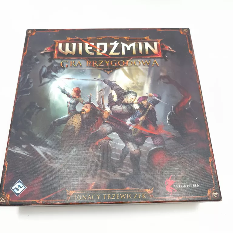 GRA PLANSZOWA PRZYGODOWA WIEDŹMIN IGNACY TRZEWICZEK * BARDZO DOBRY STAN *
