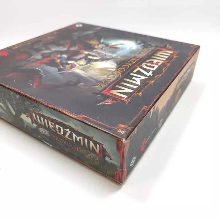 GRA PLANSZOWA PRZYGODOWA WIEDŹMIN IGNACY TRZEWICZEK * BARDZO DOBRY STAN *
