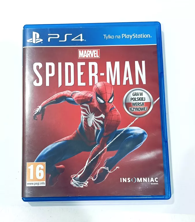 GRA NA PS4 MARVEL SPIDER-MAN